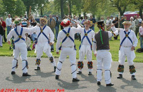 Morris dancing 